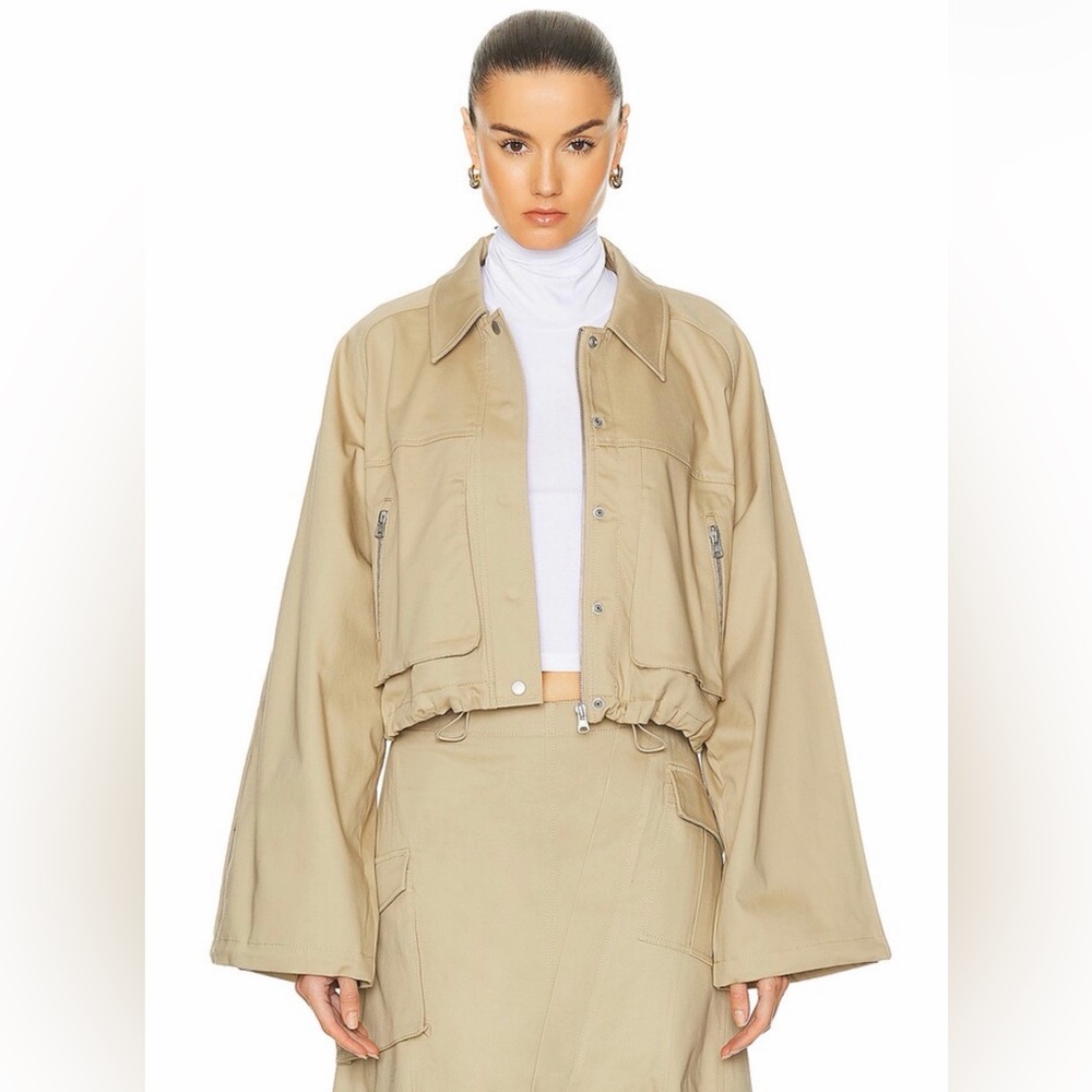 L’Acadmie By Marianna Noma Jacket In Tan
